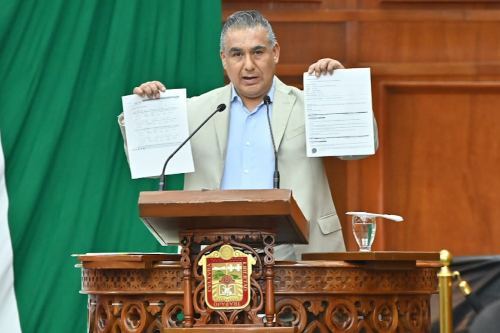 Va Octavio Martínez por juicio político contra titular de la FGJEM
